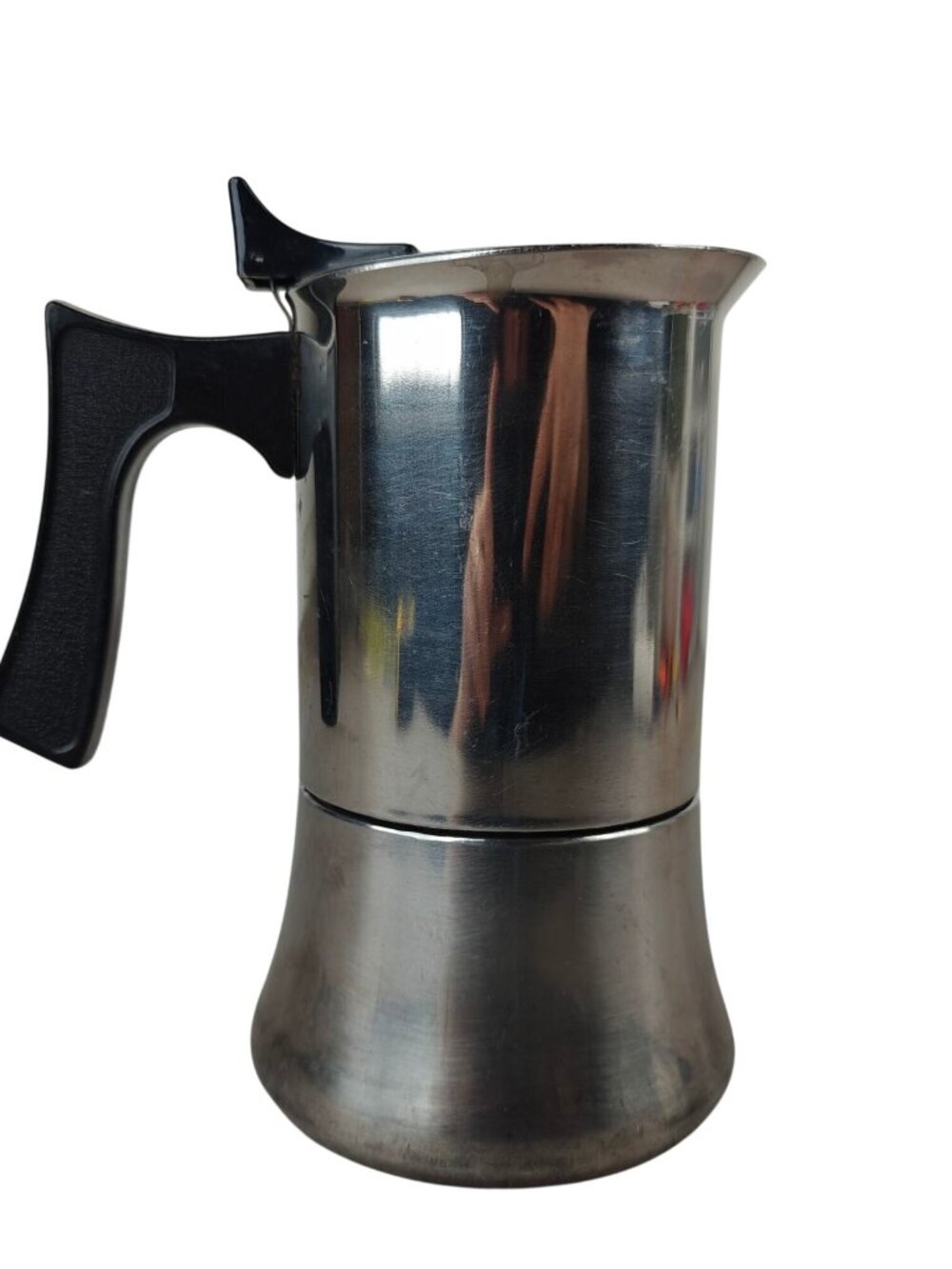 Vintage Maginox Coffee Maker Moka Stove-Top Espresso 18/10 Stainless Steel Italy